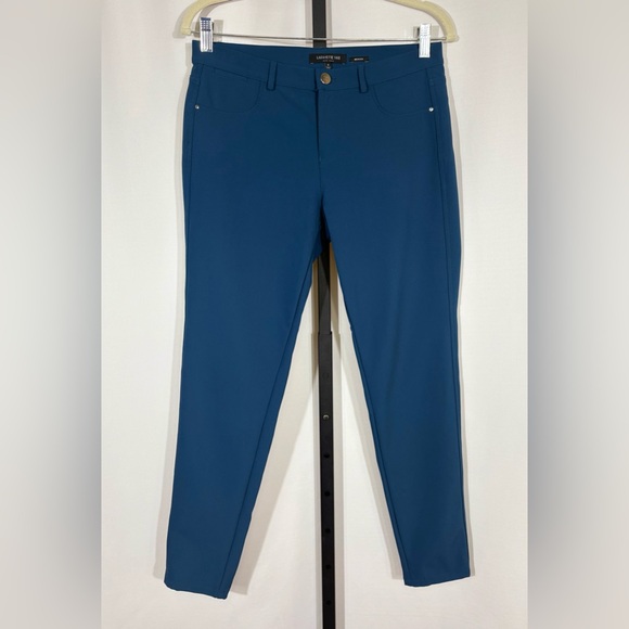 NWOT Lafayette 148 Mercer Pants in Teal Size 6 - Picture 2 of 7